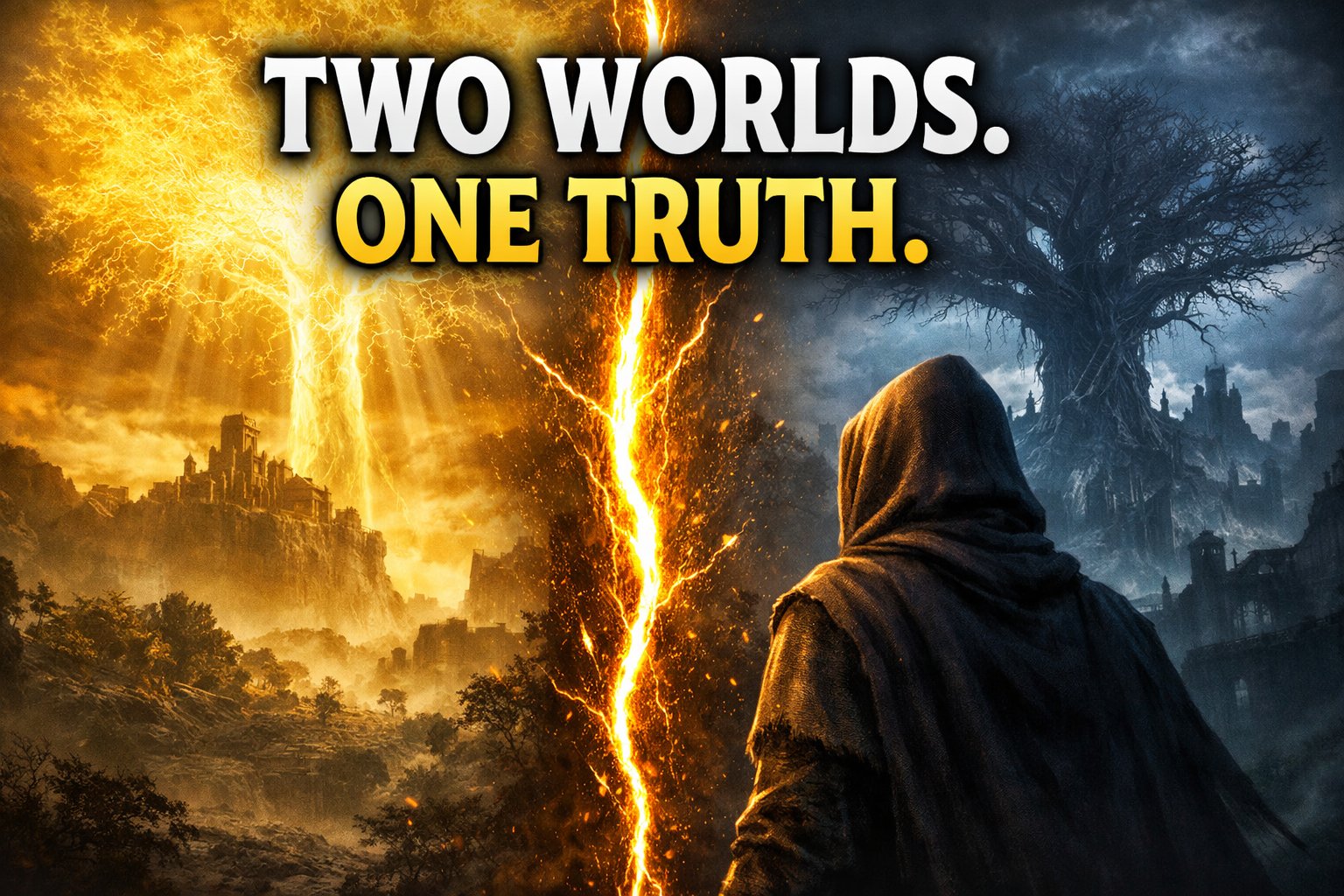 Two Worlds. One Truth.